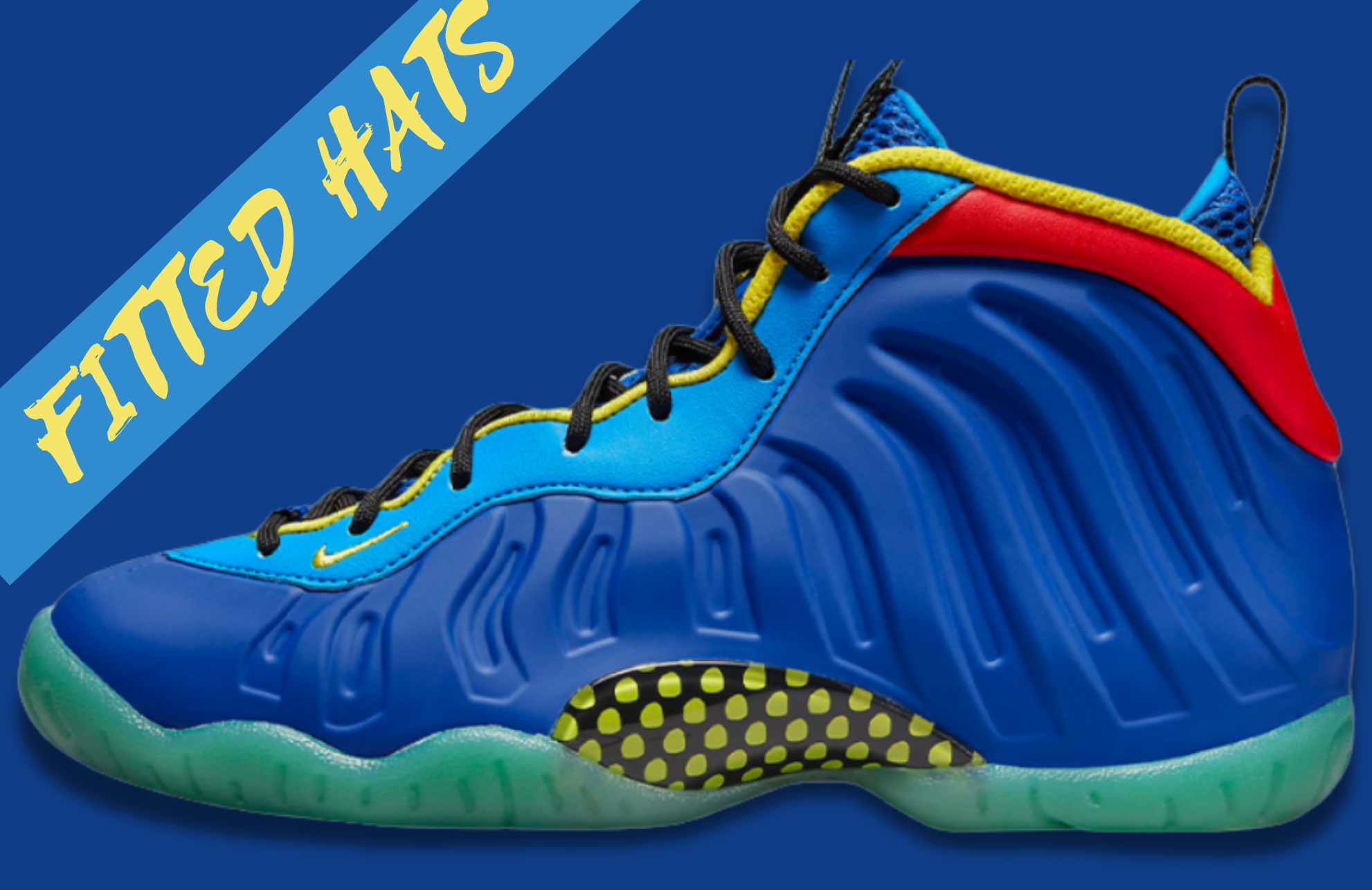 Nike Little Posite One Multi-Color Game Royal (GS)