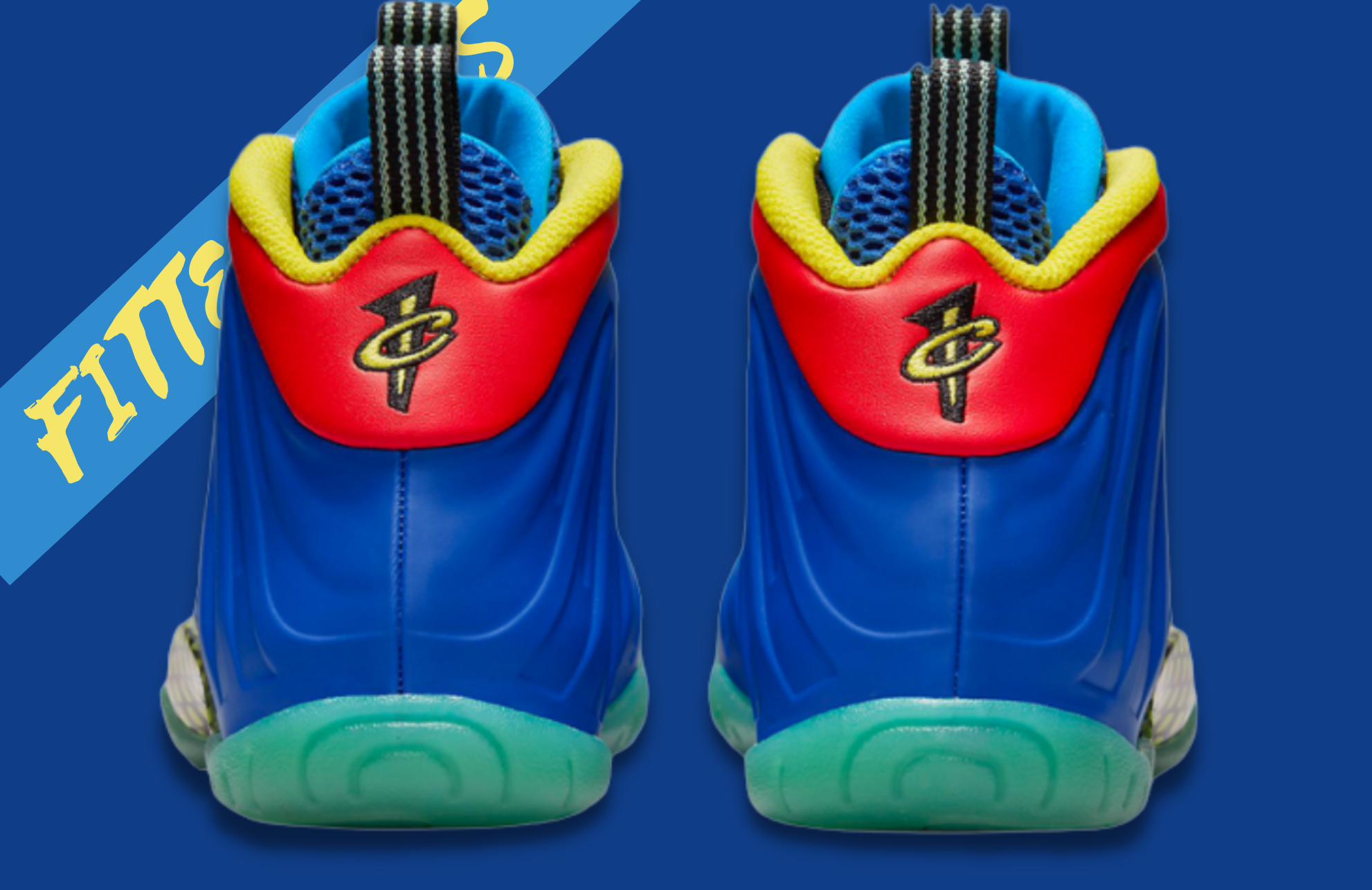 Nike Little Posite OneMulti-Color Game Royal (GS)
