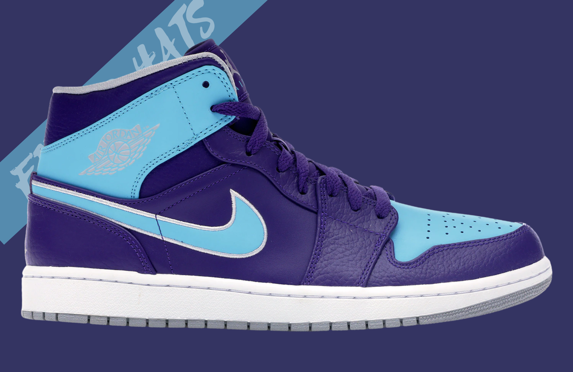 Air Jordan 1 Mid Men's 'Hornet' Sneaker