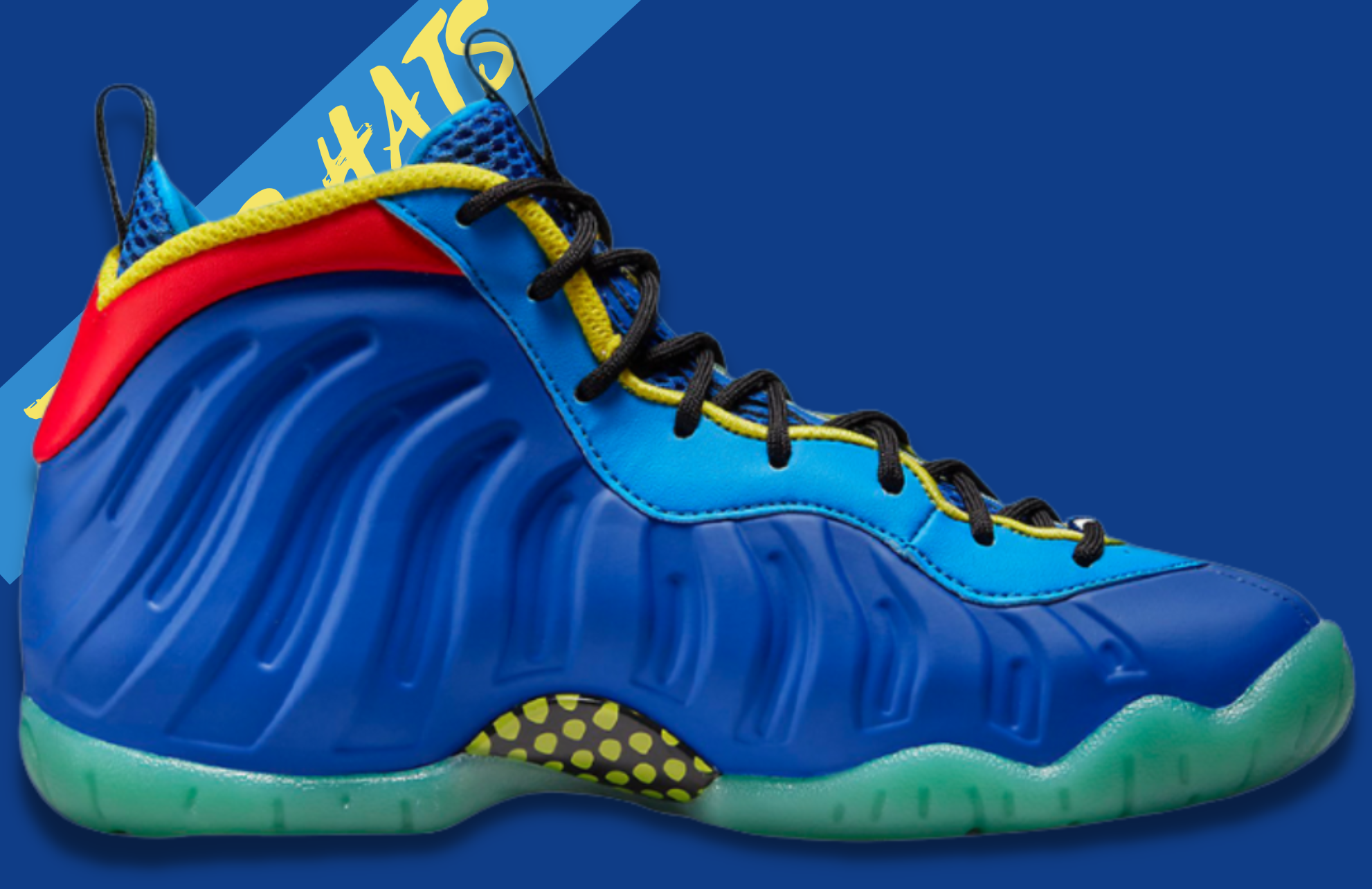 Nike Little Posite OneMulti-Color Game Royal (GS)