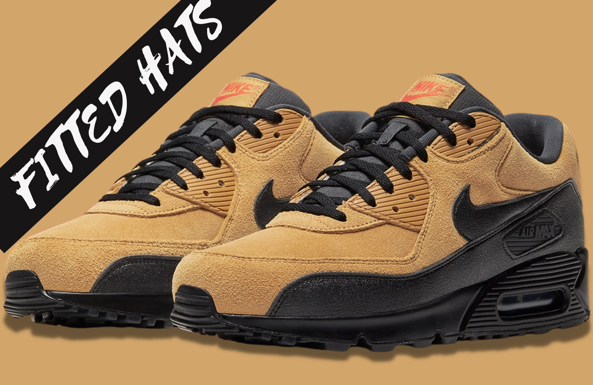 Nike Air Max 90 Wheat Black