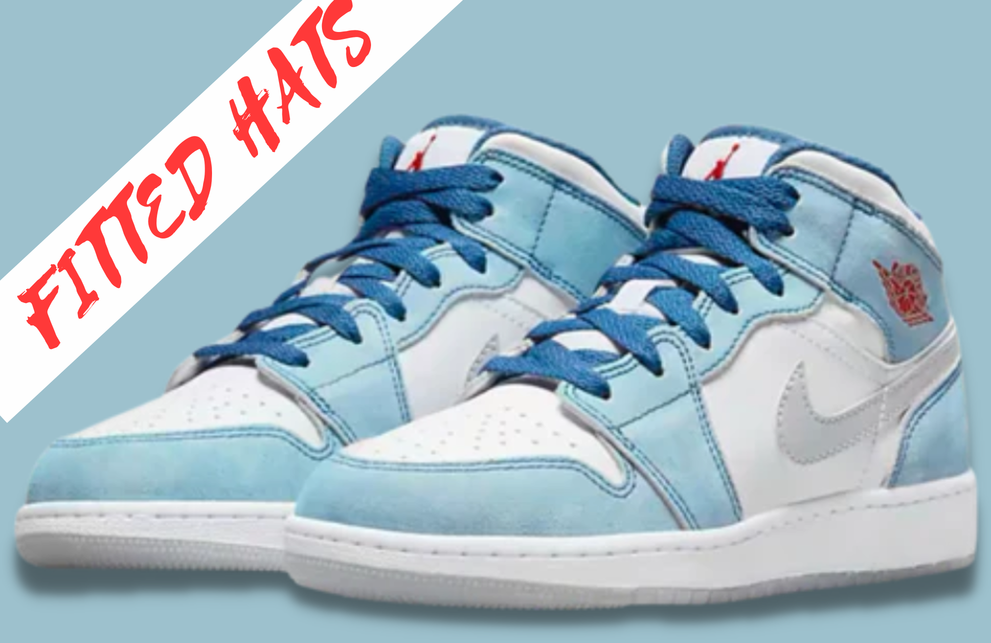 Fitted Hat Air Jordan French Blue