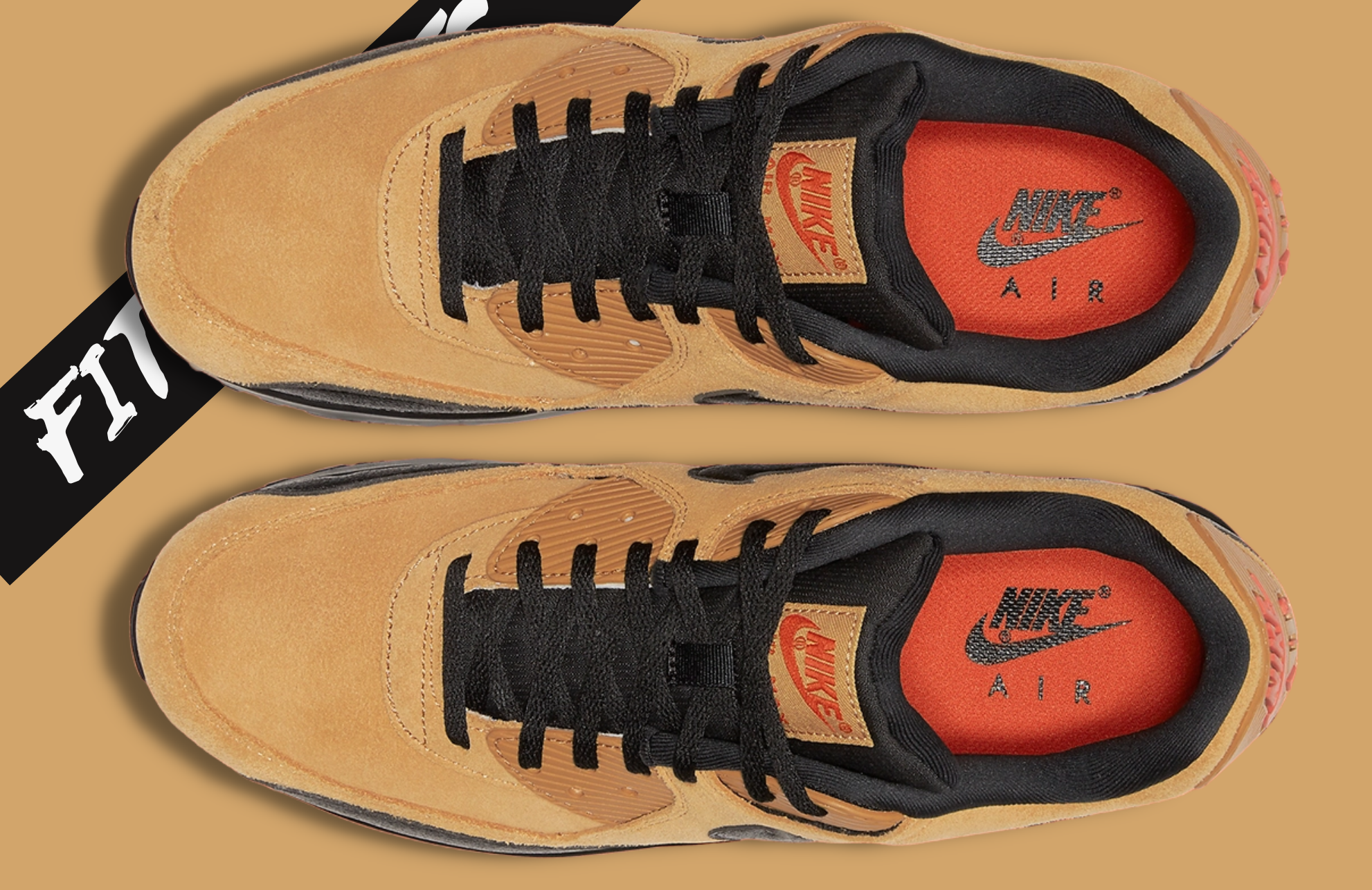 Nike Air Max 90 Wheat Black