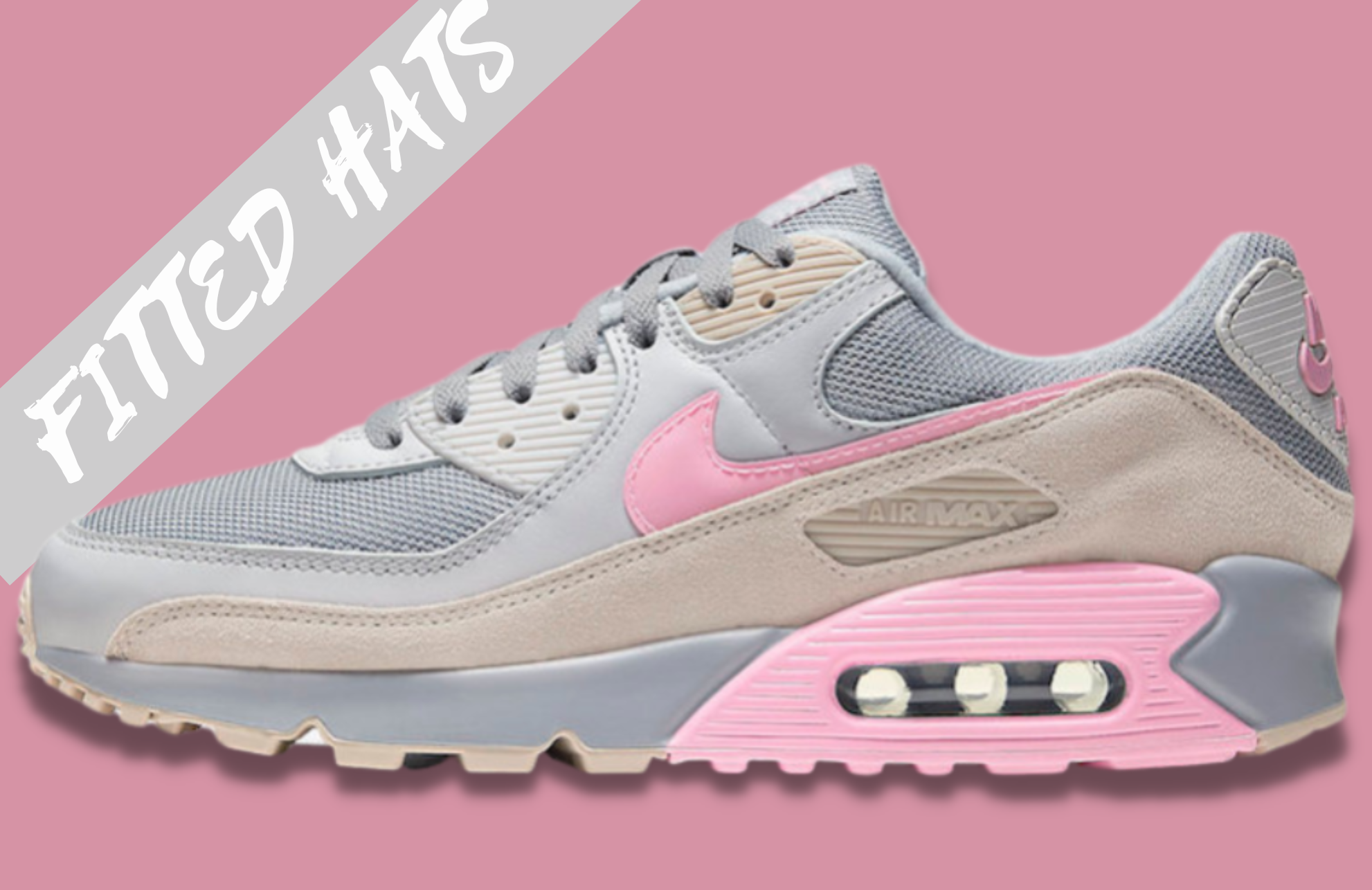 Nike Air Max 90 'Pink String' Vast Grey