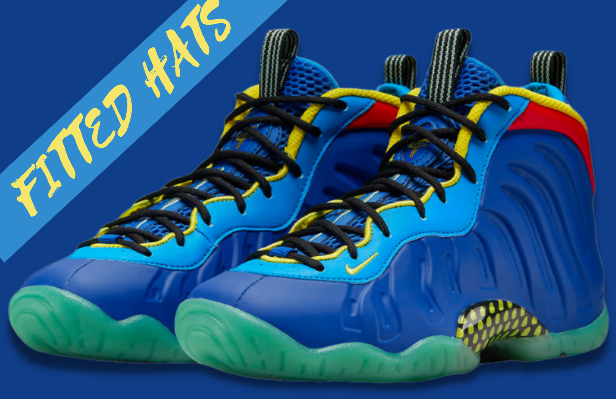 Nike Little Posite One Multi-Color Game Royal (GS)