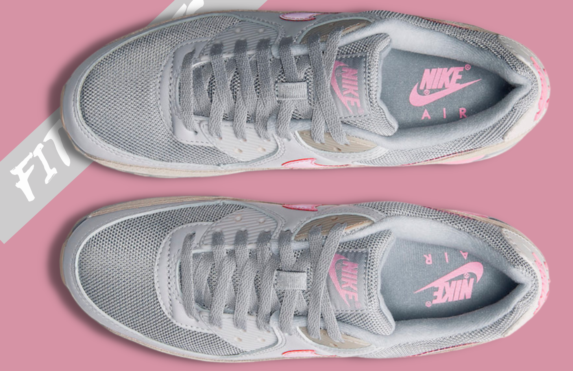 Nike Air Max 90 'Pink String' Vast Grey
