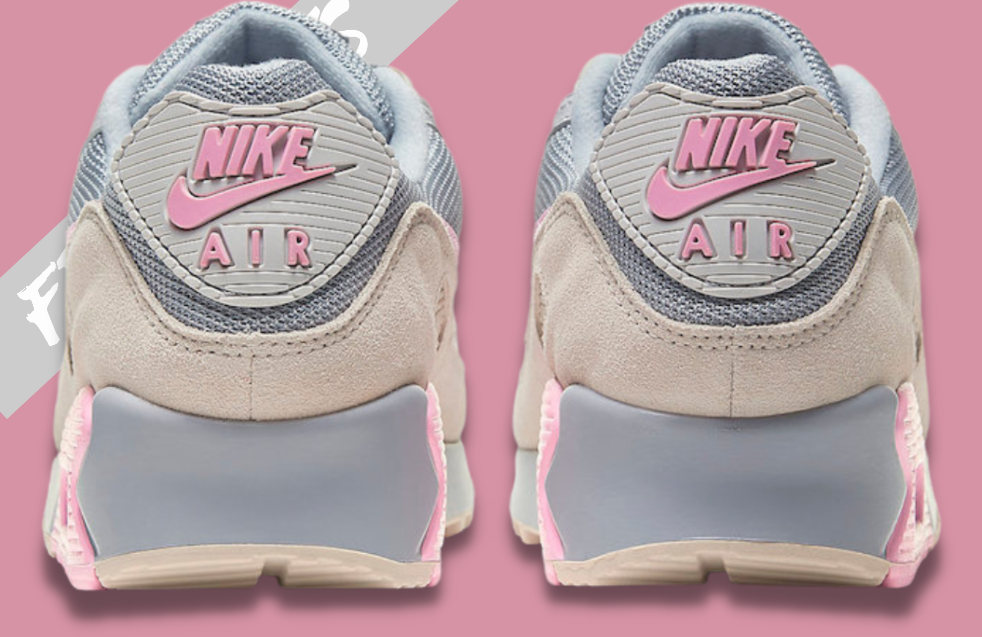 Nike Air Max 90 'Pink String' Vast Grey