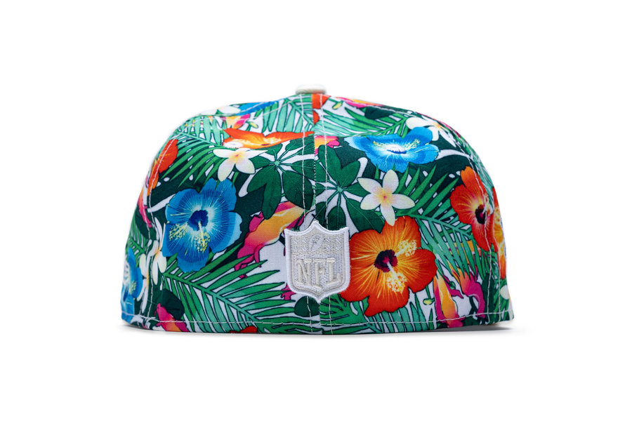 Floral New Orleans Hawaii 1999 Pro Bowl Fitted Hat