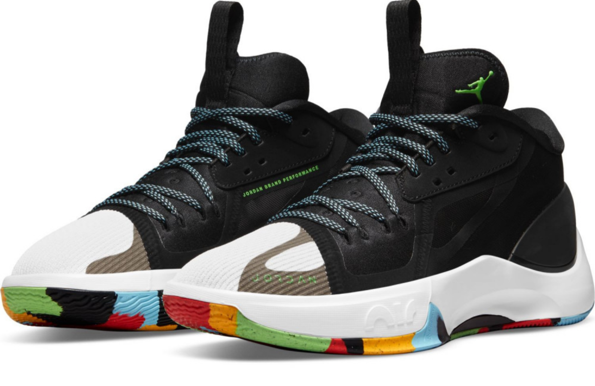 Air Jordan Zoom Separate Black Multicolor