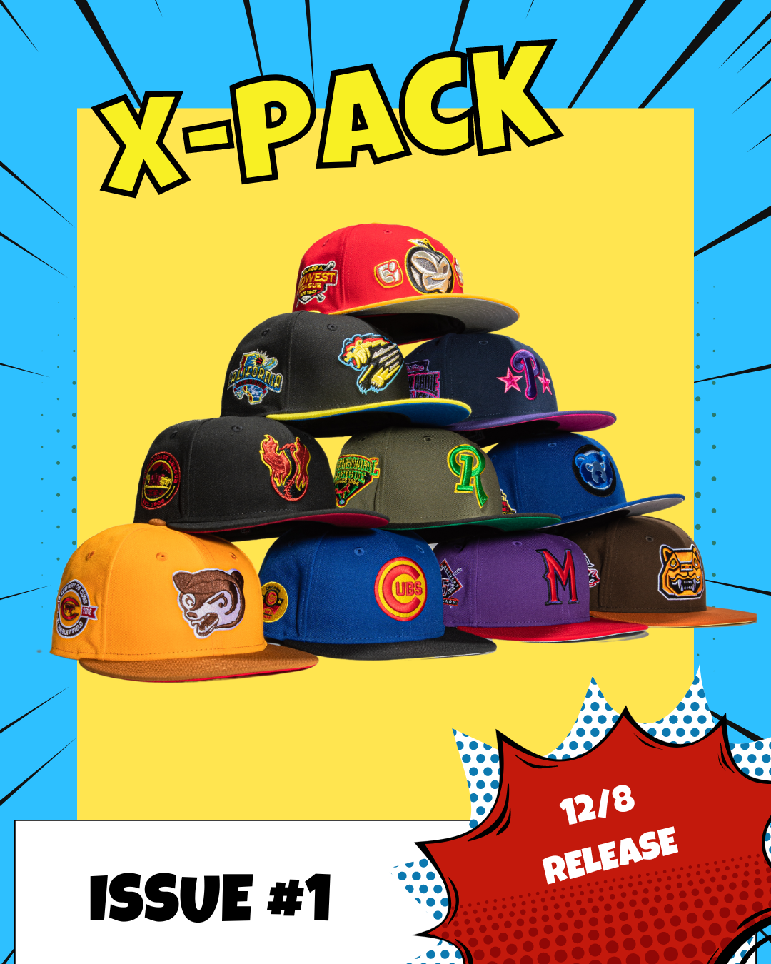X-Pack Fitted Hats