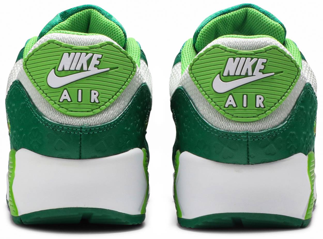 Green Air Max 90's St. Patrick's Day