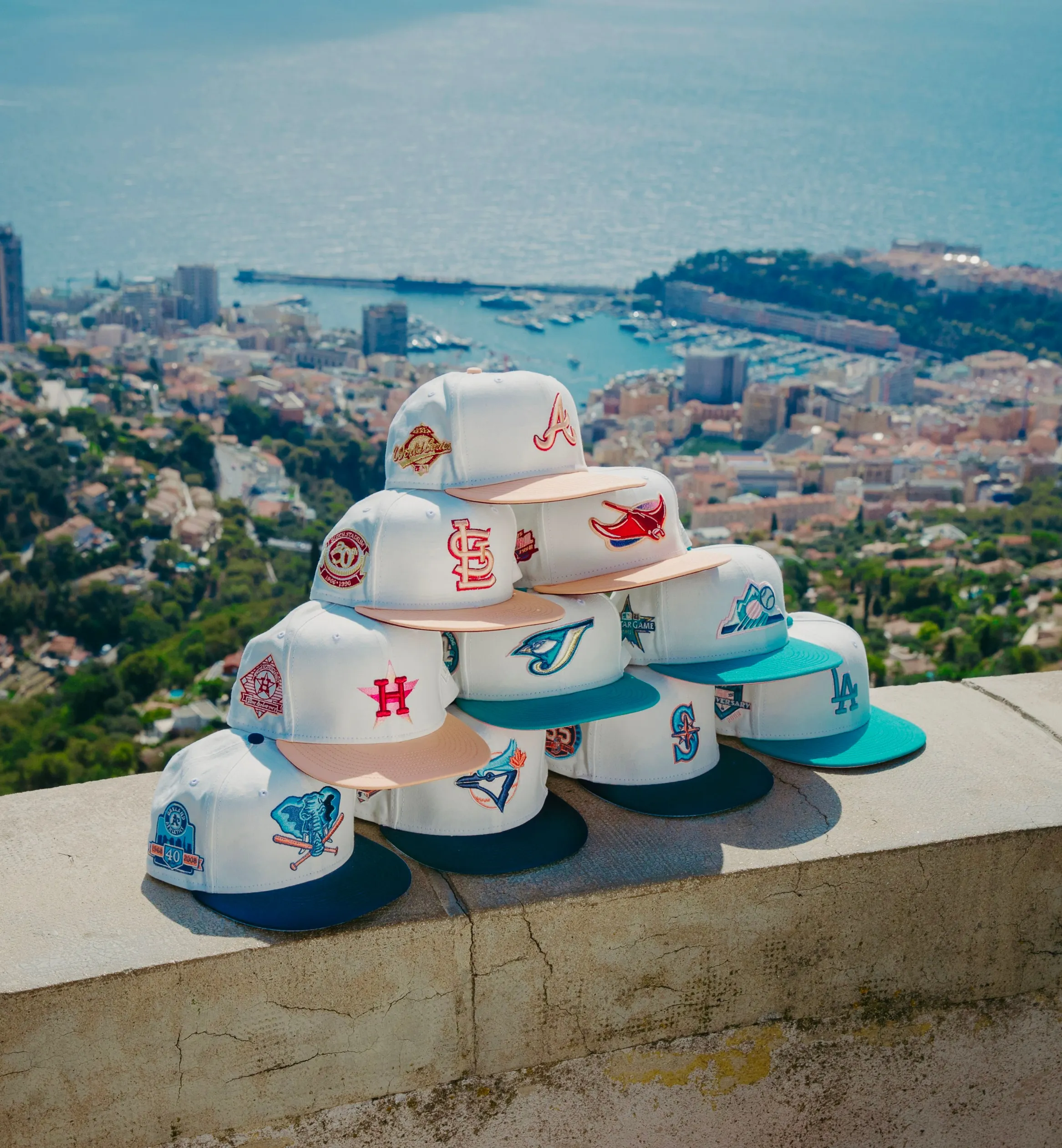 Monaco Fitted Hats By Hat Club  Hat Club Exclusive Fitted Caps