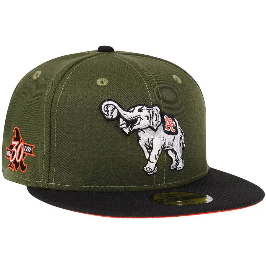 Oakland Athletics Rifle Green Fitted