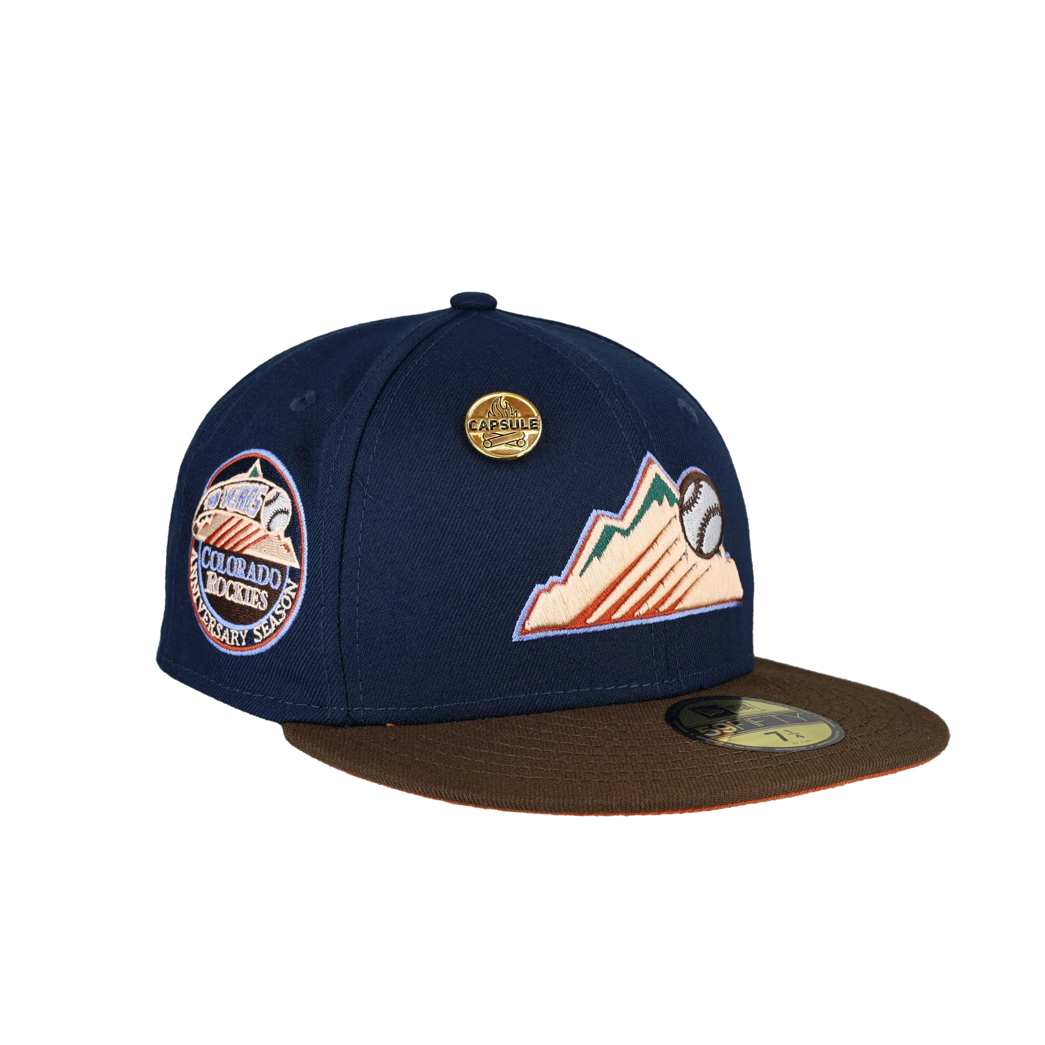 Navy Nitro 2022 Fitted Hats