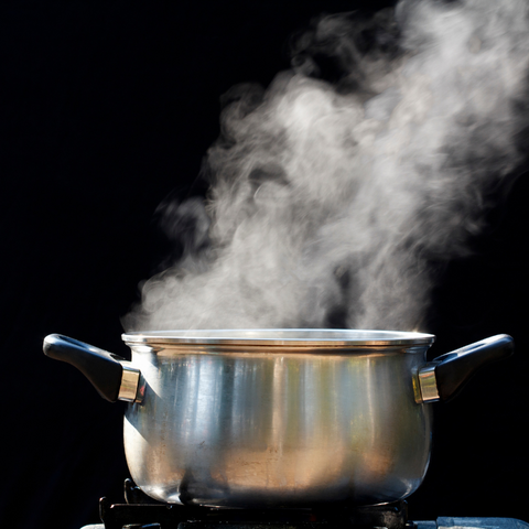 Steam From Pot