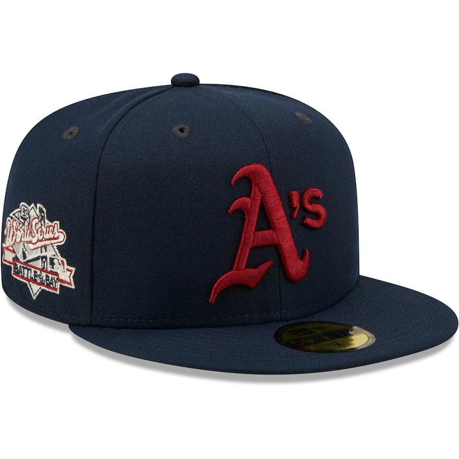 Oakland Athletics Cranberry Bog Fitted Hats