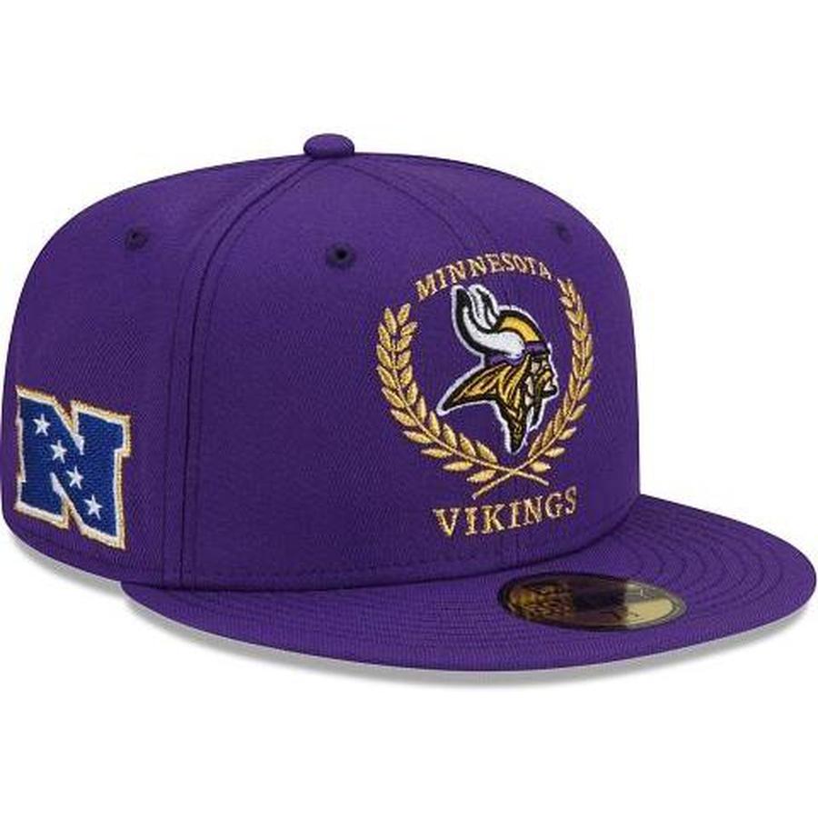 New Era NFL Gold Classic Fitted Hats