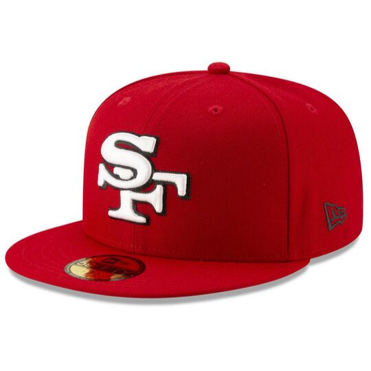 New Era San Francisco 49ers Logo Elements 59fifty Fitted Hat