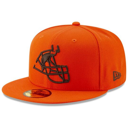 New Era Cleveland Browns Logo Elements 59fifty Fitted Hat