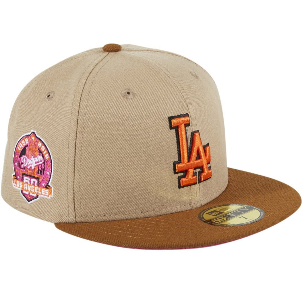 los angeles dodgers swirl 59fifty fitted