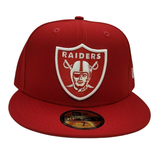 oakland raiders red hat