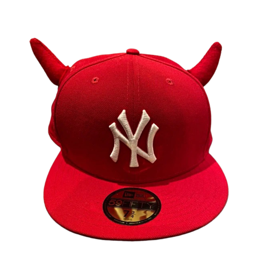 New Era New York Yankees Red Ryder Studio Devil Horn 59FIFTY Fitted Ha
