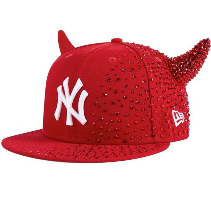 New Era x Ryder Studios New York Yankees Red Stud Devil Horn 59FIFTY F