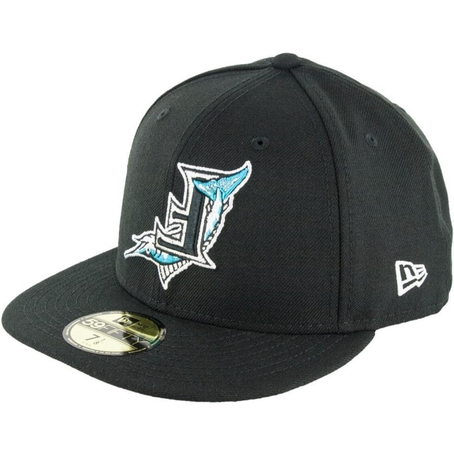 Shop New Era 59Fifty Florida Marlins 1993 Cooperstown Wool Hat 11590974  black