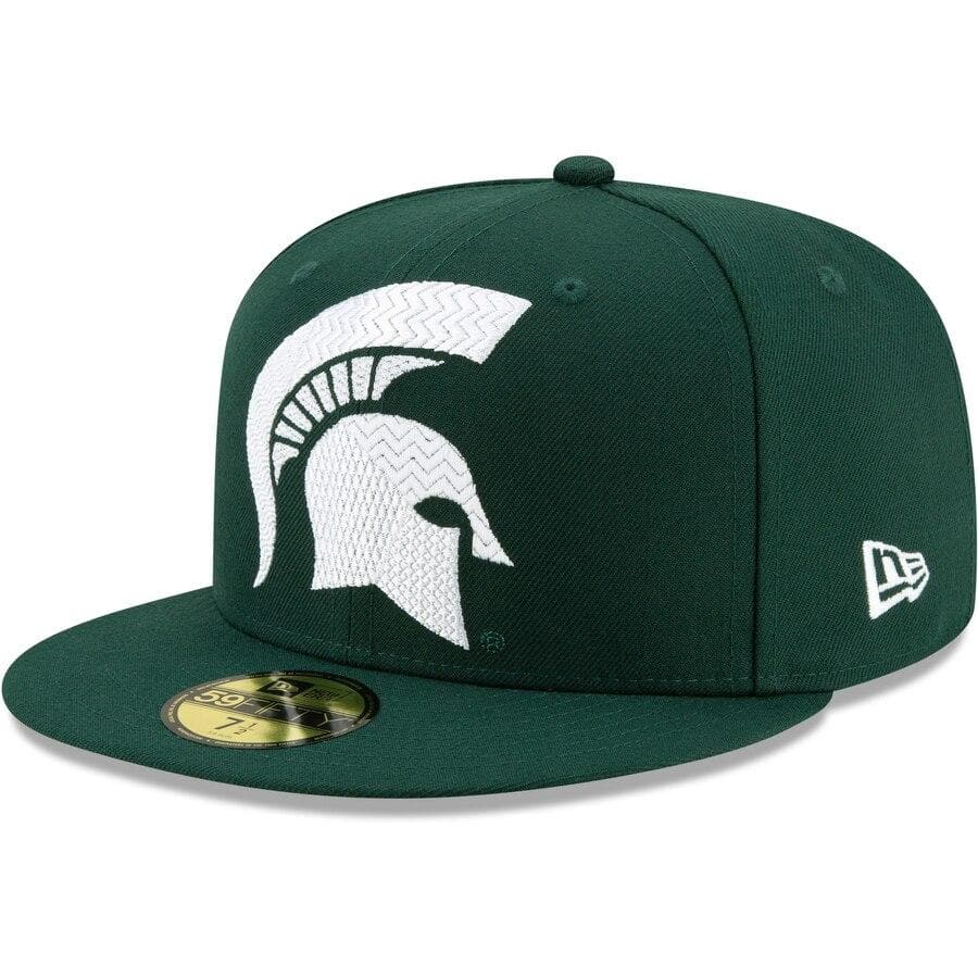 New Era Persian Green Michigan State Spartans 59FIFTY Fitted Hat