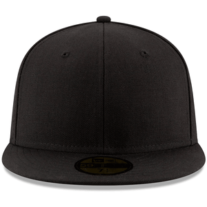 New Era Black Blank 59Fifty Fitted Hat