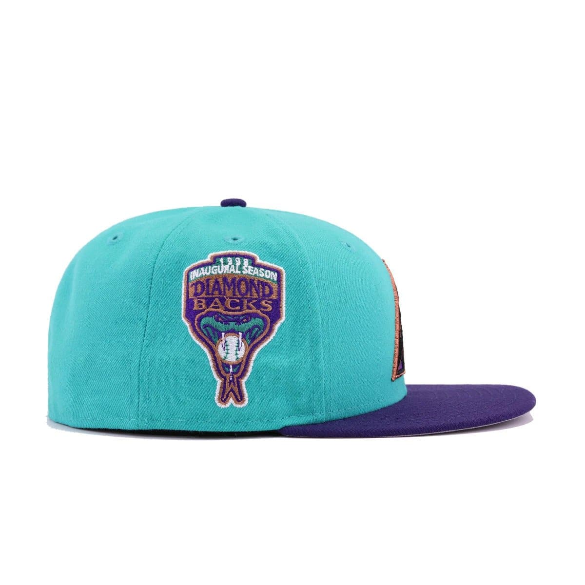 New Era Arizona Diamondbacks Teal & Purple Fitted Hat w/ Air Jordan G