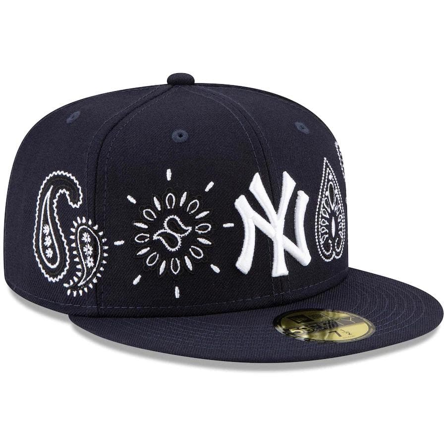 7 5/8 NEW ERA 59FIFTY PAISLEY ペイズリー　黒