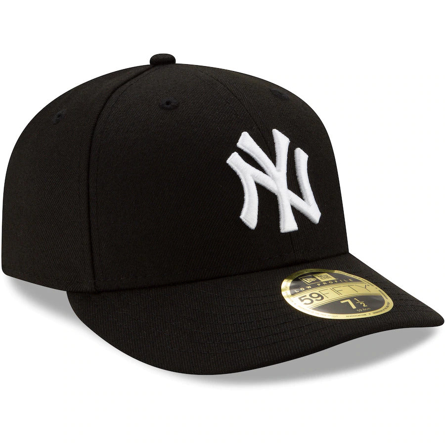 New Era New York Yankees Authentic Black Low Profile 59FIFTY Fitted Ha