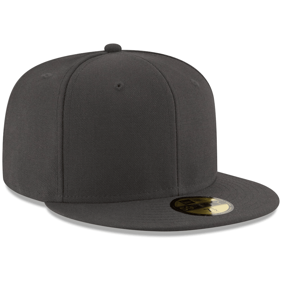 New Era Blank Gray 59Fifty Fitted Hat