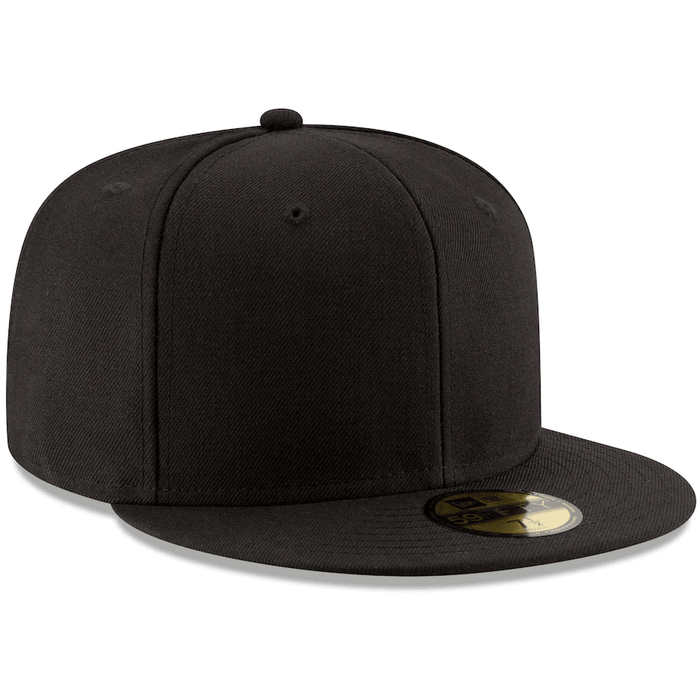 New Era Black Blank 59Fifty Fitted Hat