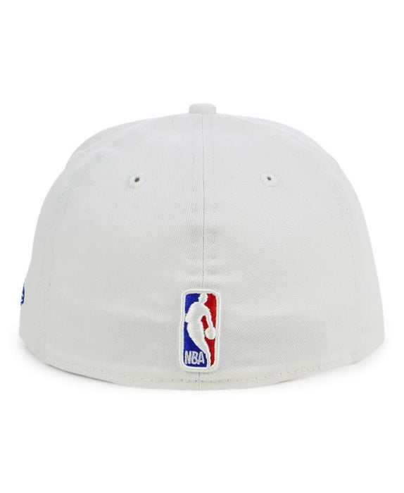 New Era New York Knicks Sanded White 59FIFTY Fitted Hat