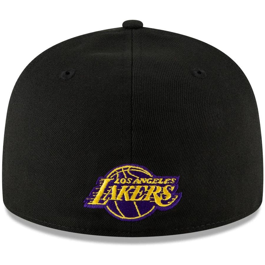 New Era Los Angeles Lakers Icon Pink Bottom 59FIFTY Fitted Hat