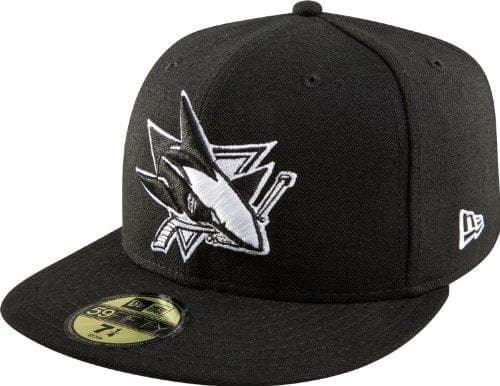 New Era Nhl San Jose Sharks 59fifty Fitted Hat Black