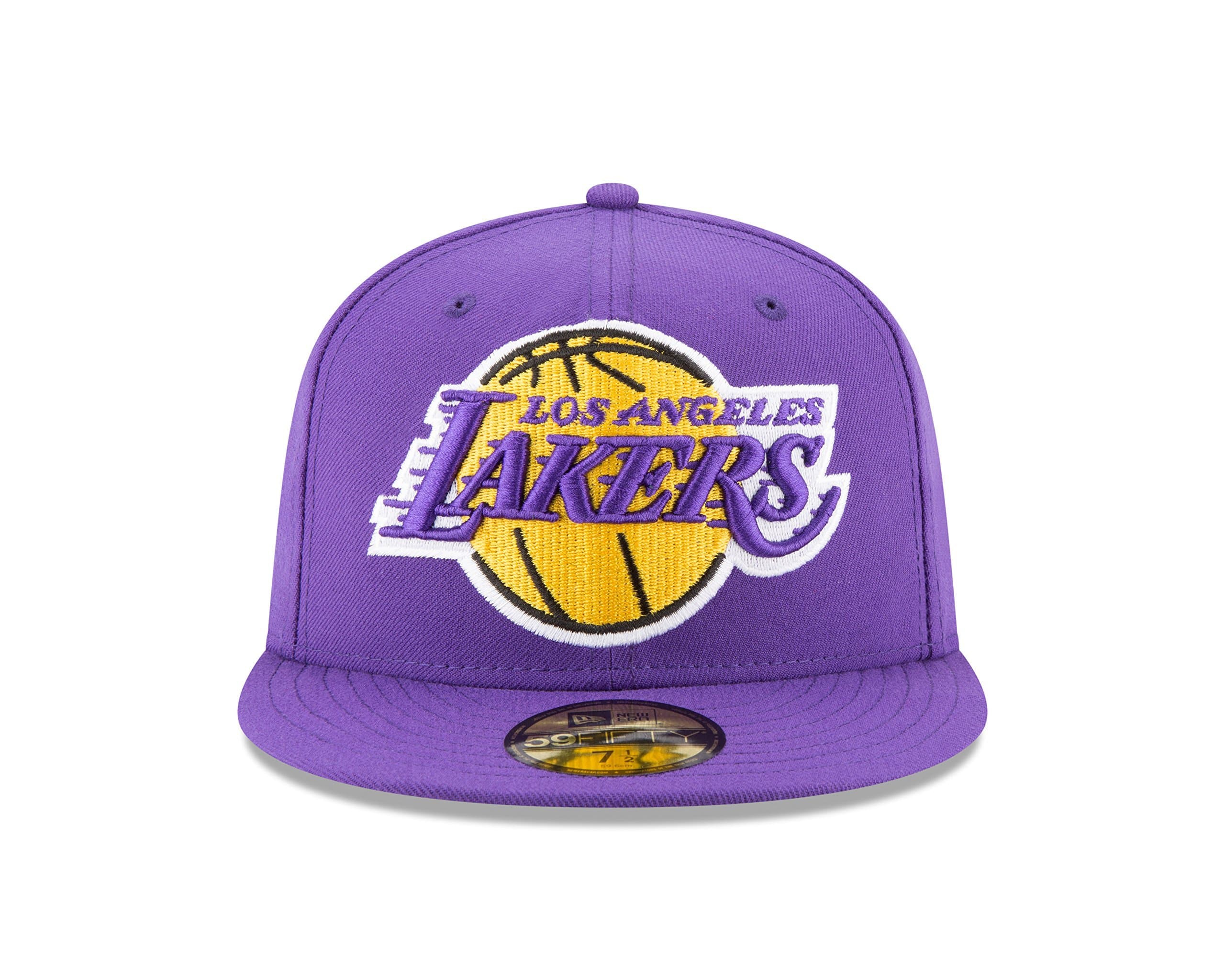 New Era Los Angeles Lakers Purple 59Fifty Fitted Hat