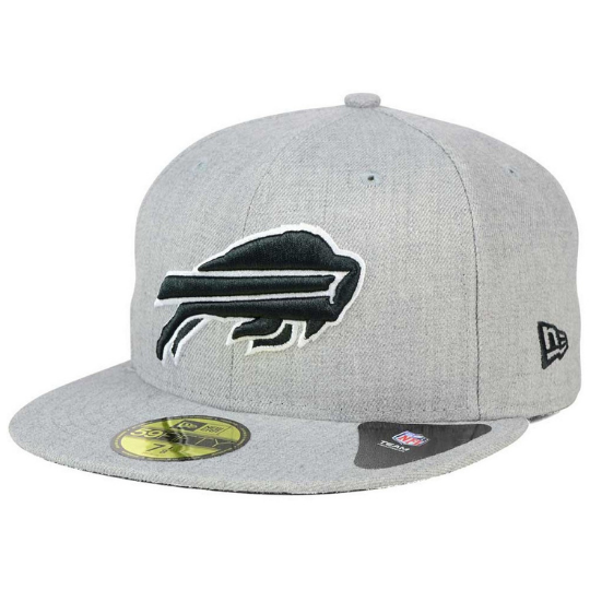 Men's '47 Heathered Gray/White Buffalo Bills Hitch Contender Flex Hat