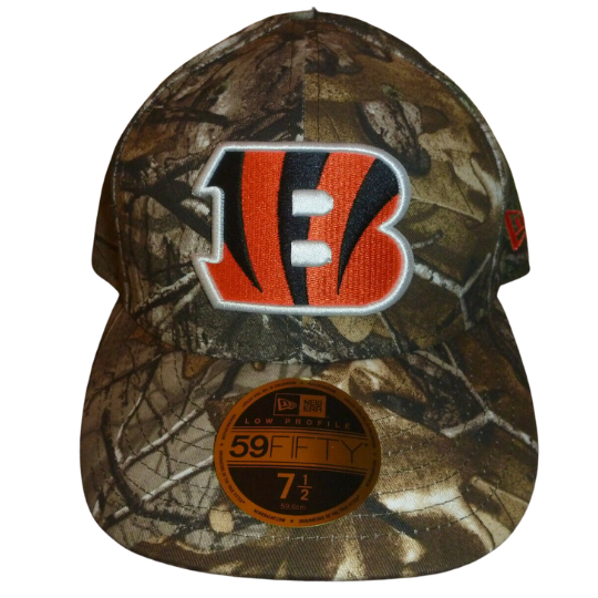 New Era Cincinnati Bengals Realtree 59fifty Low Profile Fitted Hat