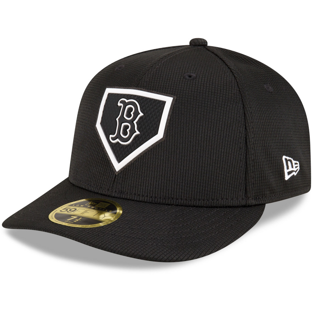 New Era Black Boston Red Sox 2022 Clubhouse Low Profile 59FIFTY Fitted