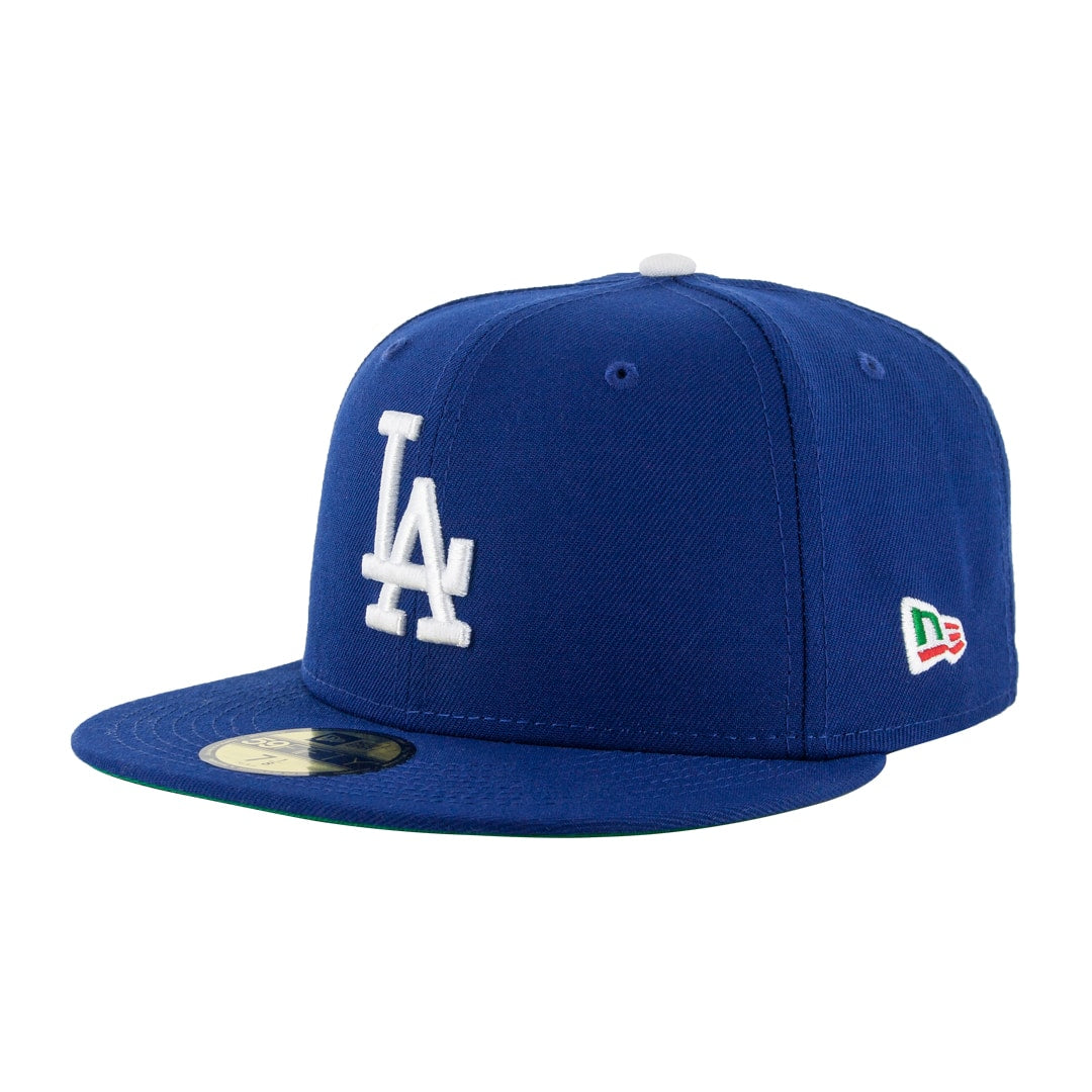 New Era Los Angeles Dodgers Royal Blue Flag of Mexico Patch 59FIFTY Fi