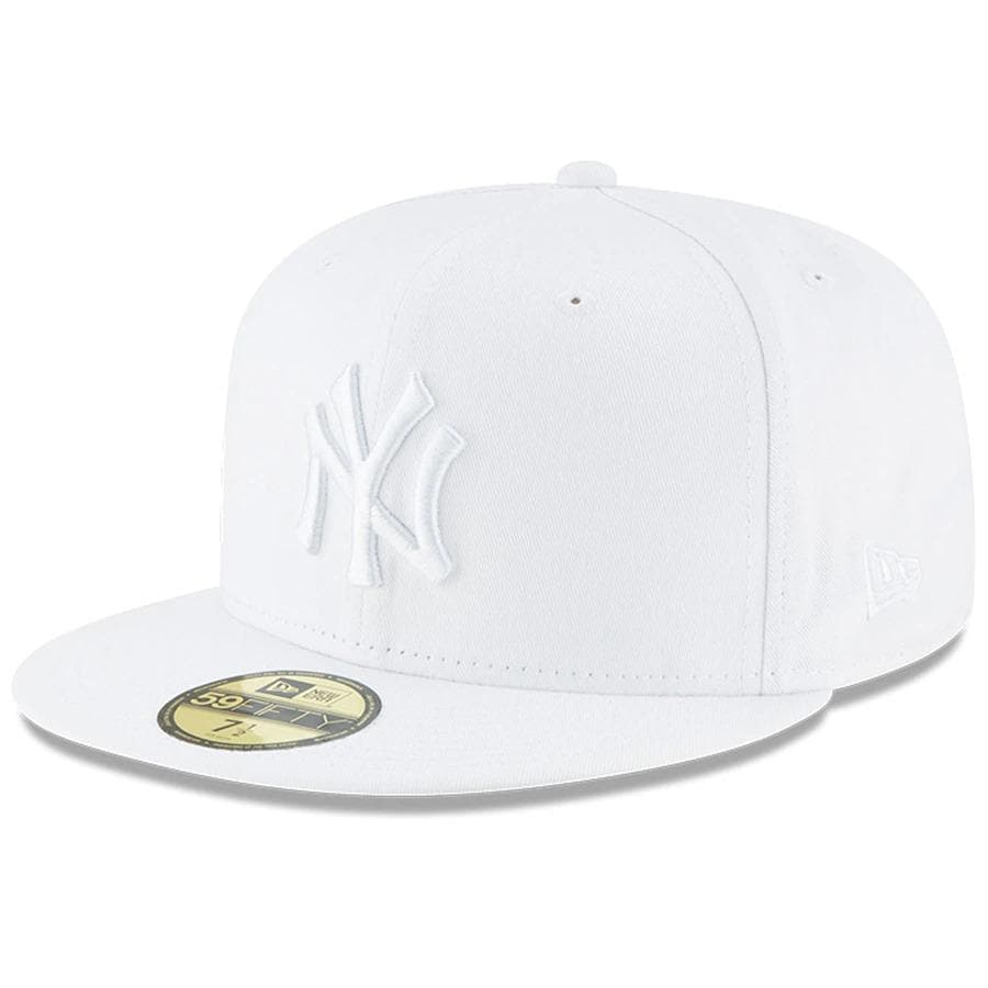 New Era New York Yankees White Fitted Hat w/ Nike Air Huarache Matchin