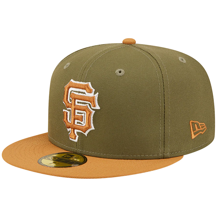 New Era San Francisco Giants Olive/Brown Two-Tone Color Pack 59FIFTY F