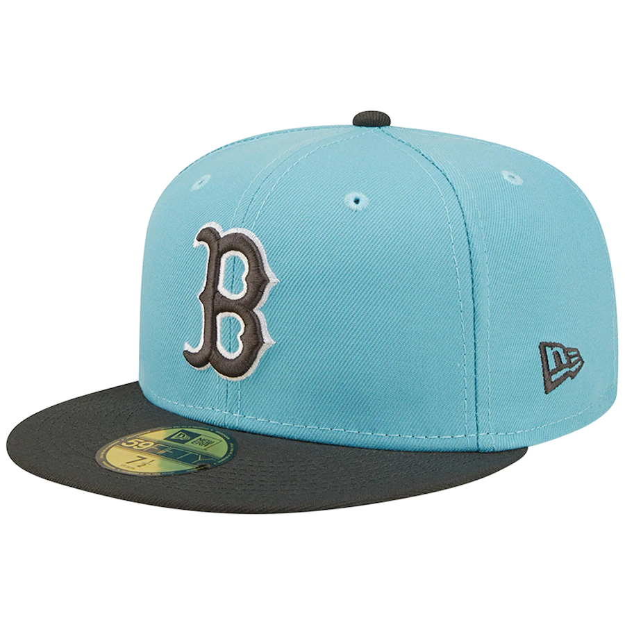 New Era Boston Red Sox Light Blue/Charcoal Two-Tone Color Pack 59FIFTY