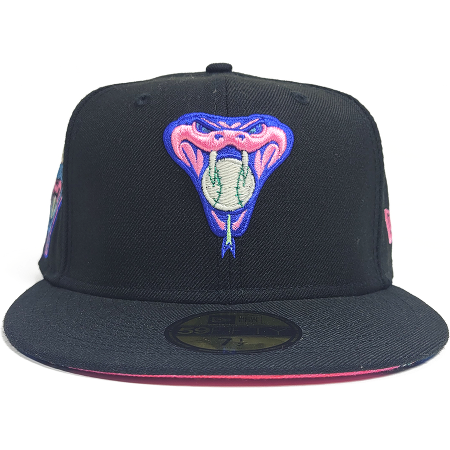 New Era Arizona Diamondbacks Black/Pink 1998 Inaugural Season Serape U