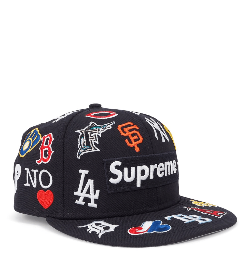 supreme mlb hat