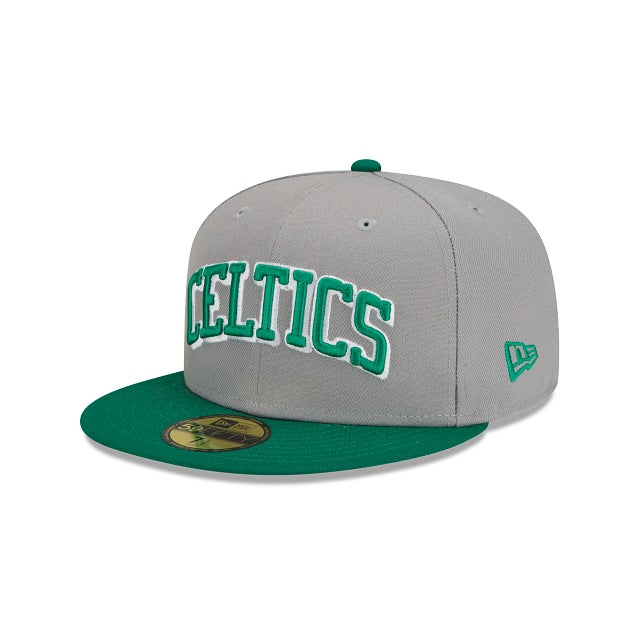 New Era Boston Celtics City Edition Gray 2022 59FIFTY Fitted Hat