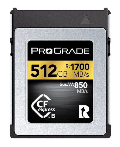 CFexpress Type B 1700 Gold Memory Card | ProGrade Digital